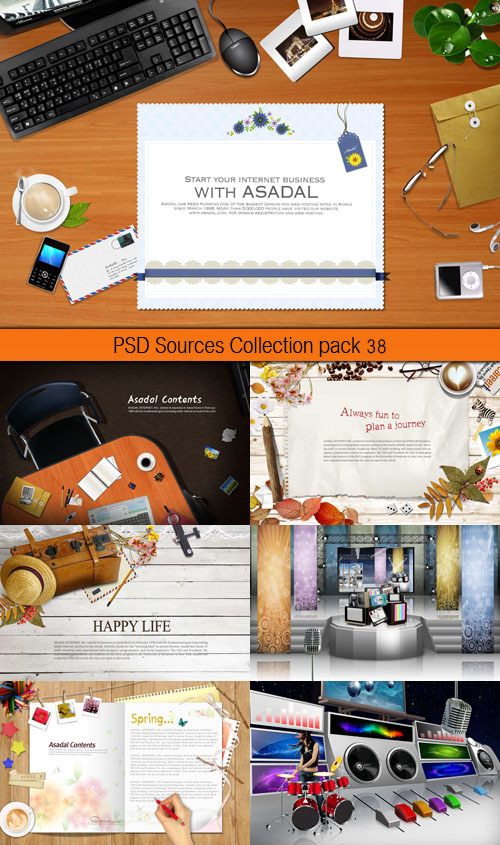 PSD Sources Collection pack 38