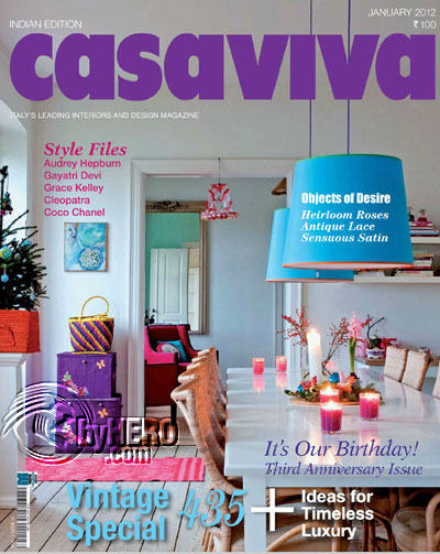 Casaviva India Edition Magazine January 2012