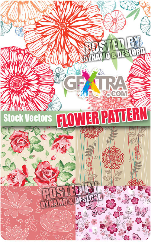 Flower pattern - Stock Vectors
