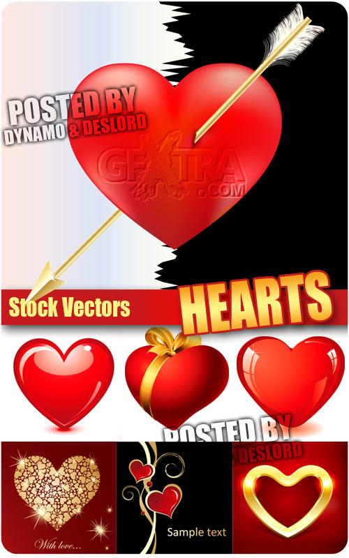 Hearts - Stock Vectors