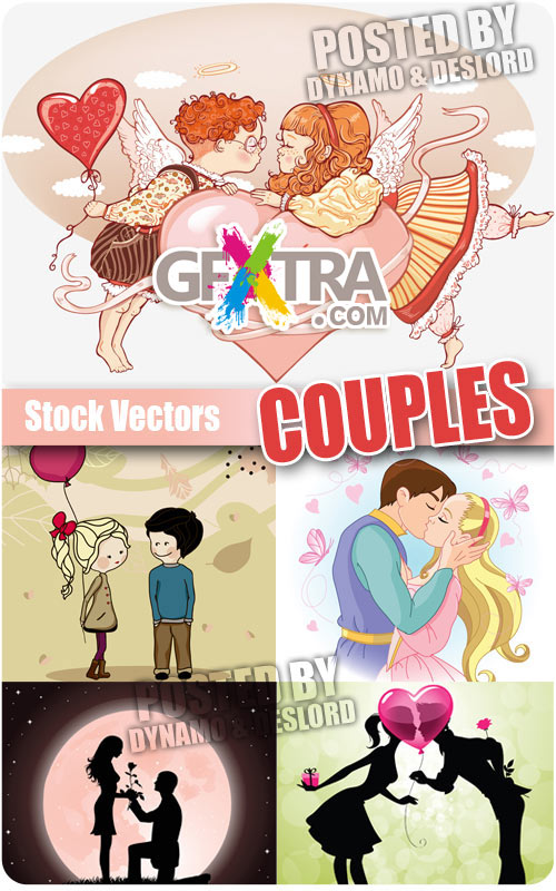 Couples - Stock Vectors