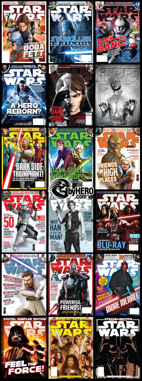 Star Wars Insider Magazine 117-131 & 3 Specials