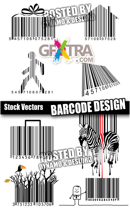 Barcode design - Stock Vectors