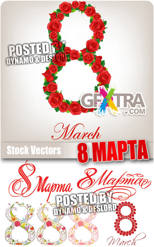 March 8 Part 3 - Stock Vectors