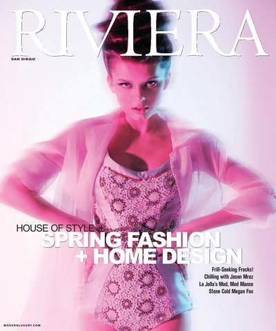 Riviera Magazine March 2012 - House of Style