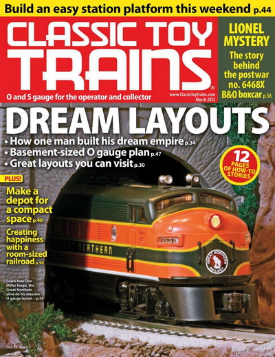 Classic Toy Trains - March 2012