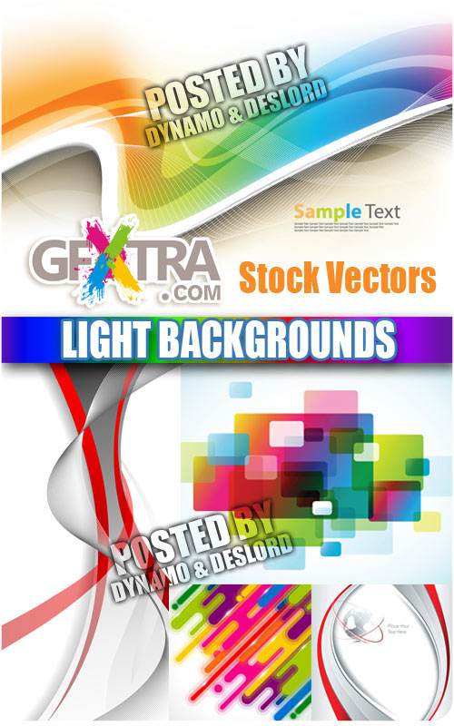 Light Backgrounds - Stock Vectors