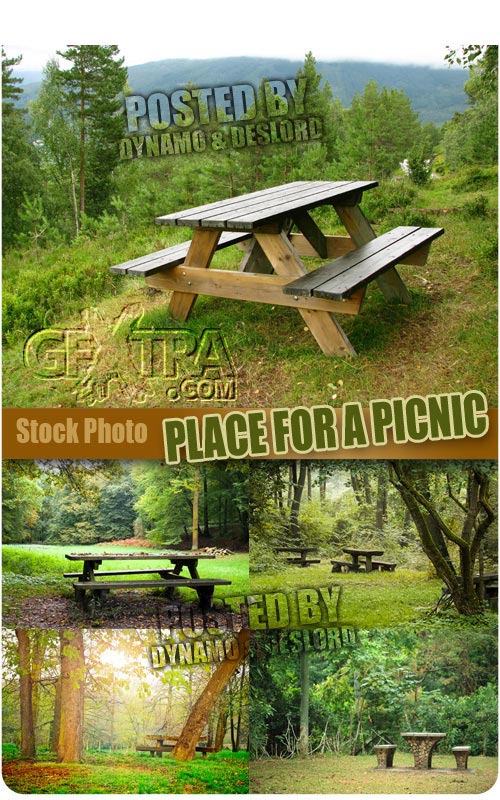 Place for a picnic - UHQ Stock Photo