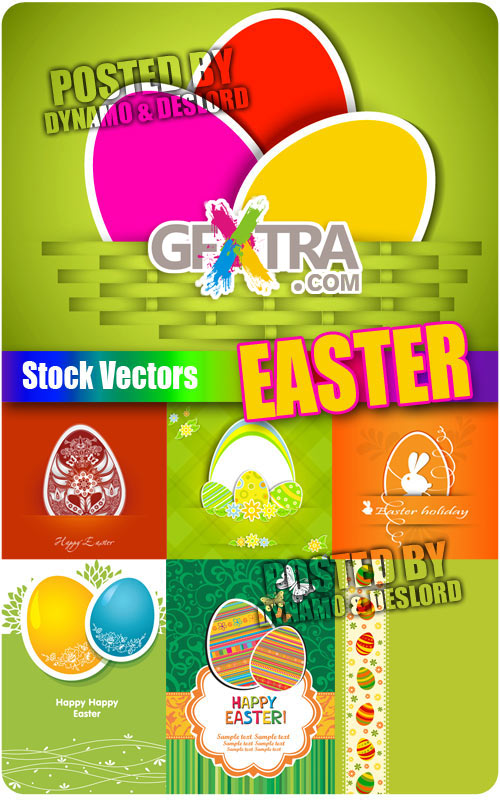 Easter 3 - Stock Vectors