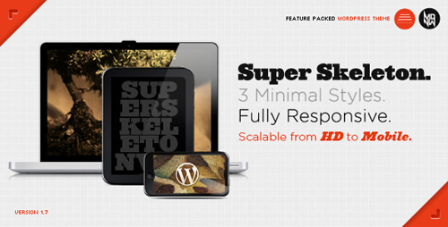 ThemeForest - Super Skeleton Wordpress Theme - Responsive - Minimal - Beautiful - V1.5