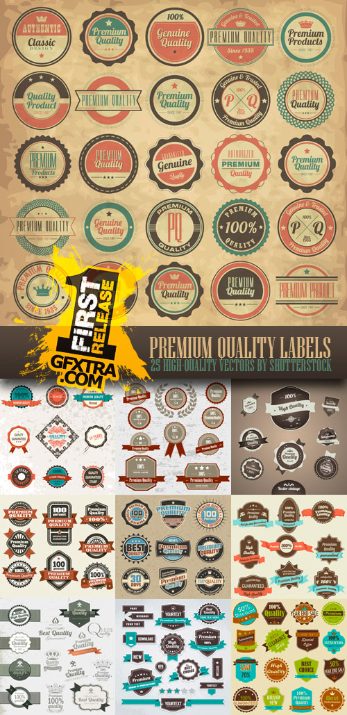 Amazing SS - Premium Quality Labels, 25xEPS