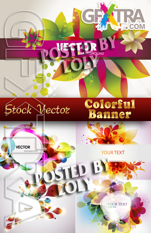 Colorful Banner#2 - Stock Vector