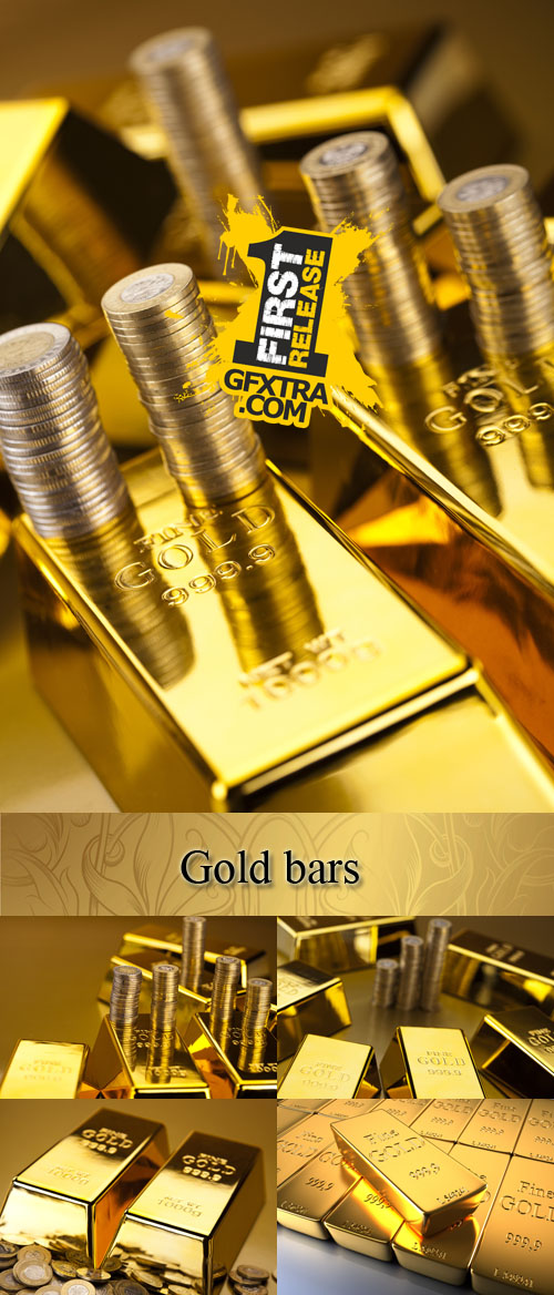 Stock Photo: Gold Bars