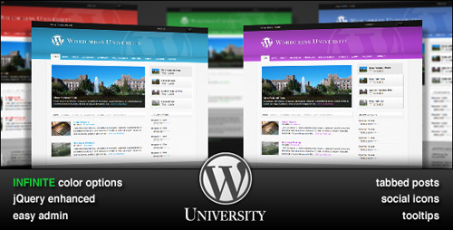 ThemeForest - WordPress University 2.0 - Corporate Business WordPress Theme