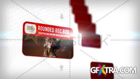 RevoStock - Rounded Rectangle Boxes 71958