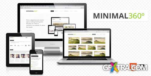 ThemeForest - MINIMAL360° - Responsive HTML5 One-Page Template - RIP