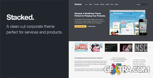 ThemeForest - Stacked v1.1 - Business & Portfolio WordPress Theme