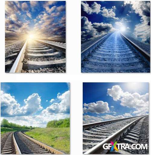 Roads and Railways Collection - 25 HQ JPEG Stock Photo
