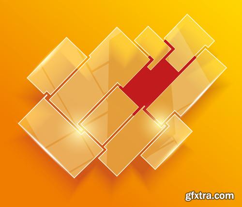 Collection of vector abstract backgrounds vol.21