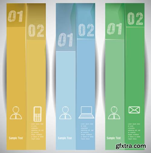 Collection of vector banners vol.8, 25xEPS