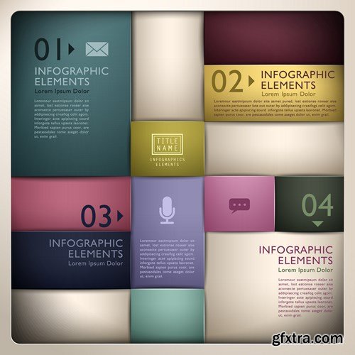 Infographics Elements #20 - 25 EPS