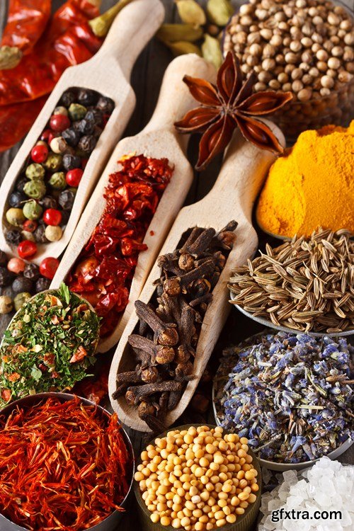 Spices Collection, 25xUHQ JPEG