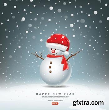 Snowman & Christmas Great Collection 126xEPS