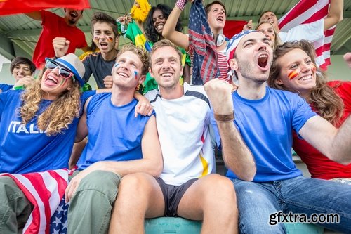 Collection of various sports fans 25 UHQ Jpeg