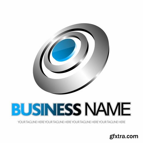 Collection of different business logo 25 Eps