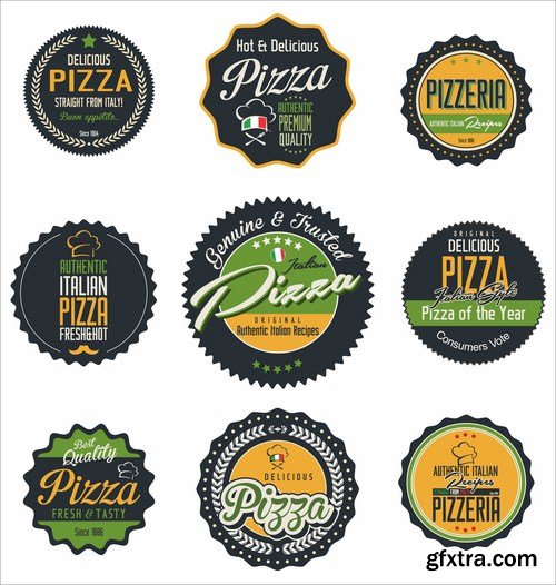 Different Labels & Stickers #2 - 30 Vector