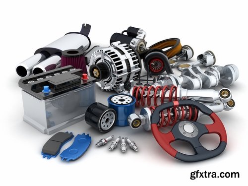 Collection of auto parts 25 UHQ Jpeg
