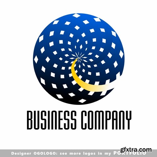 Collection of different business logo #3-25 Eps