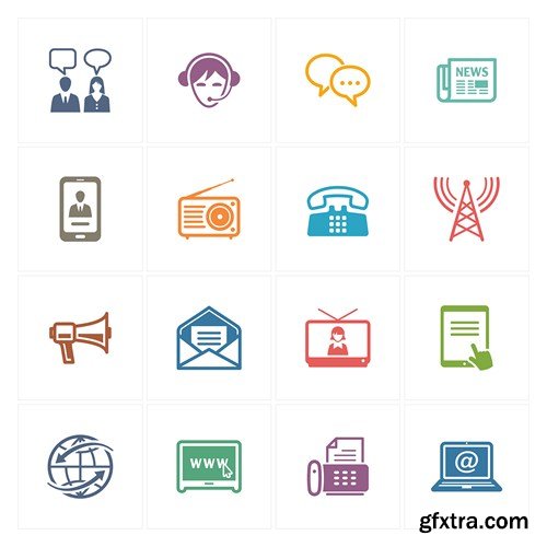 Icons and Logos - Vector Design Elements Logos, 25xEPS