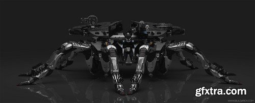 Black Widow Full Kit for 3D MAX