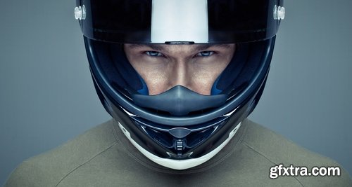 Collection of people in motorcycle helmets 25 HQ Jpeg