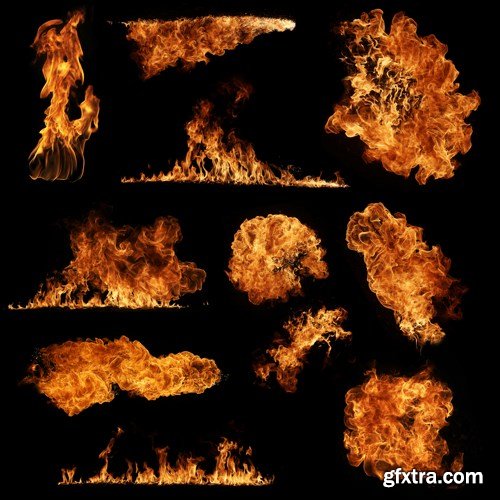 Fire Collection - Stock Images, 25xUHQ JPEG