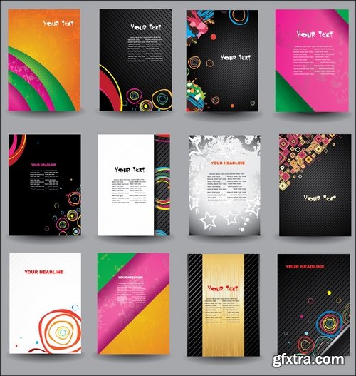Collection of different flyers #7-25 Eps
