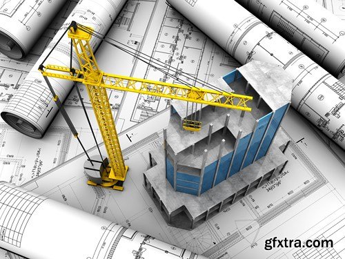 Architectural and Construction Projects, 25xUHQ JPEG