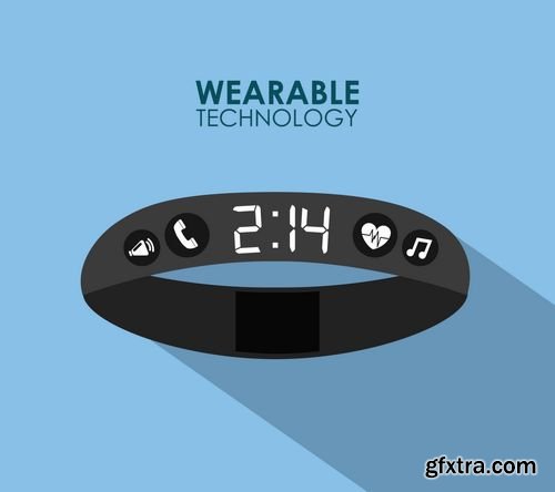 Vector - Wearable Technology 2