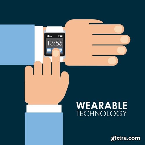Vector - Wearable Technology 2