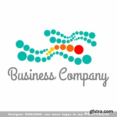 Collection of different business logo #4-25 Eps