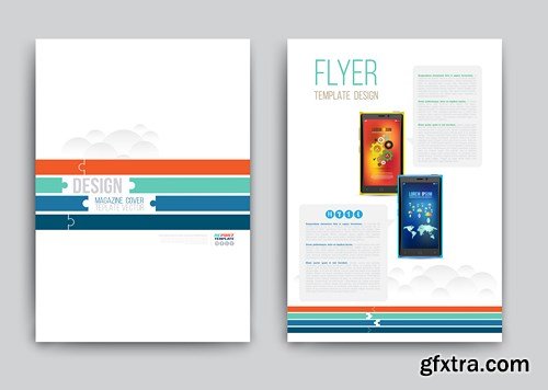 Flyer and Brochure Design 8, 25xEPS