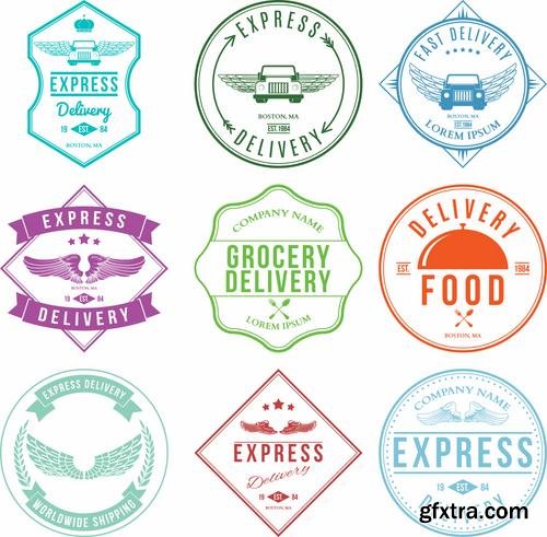 Stock Vector - Quality Labels and Badges Set