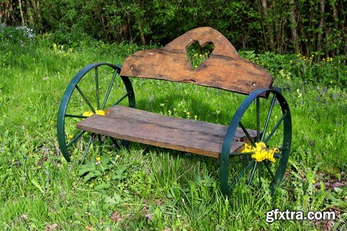Vintage benches