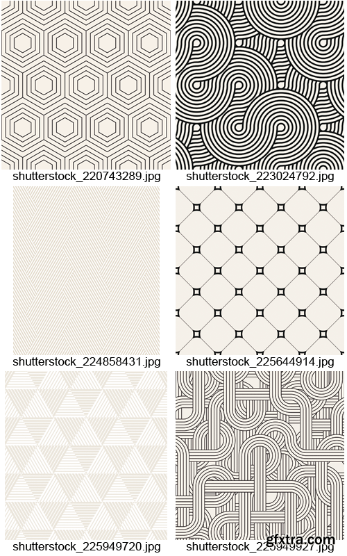 Amazing SS - Modern Stylish Patterns, 25xEPS