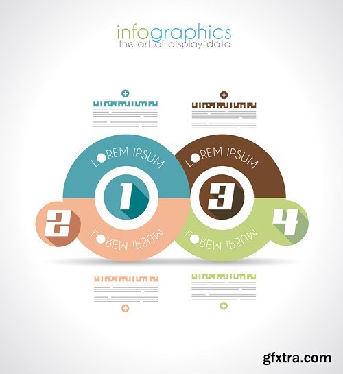 Infographics Elements 14, 25xEPS