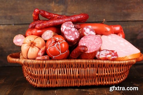 Collection of delicious sausage sausage still life of sausages and boiled sausage 25 HQ Jpeg