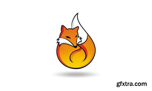 Vector - Animal Fox Logo Vector