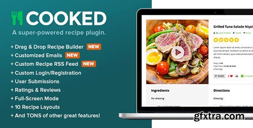 CodeCanyon - Cooked v2.1.4 - A Super-Powered Recipe Plugin - 8782812