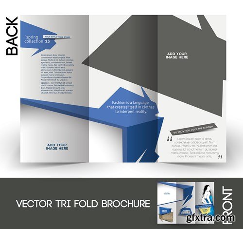 Flyer and Brochure - 25x EPS
